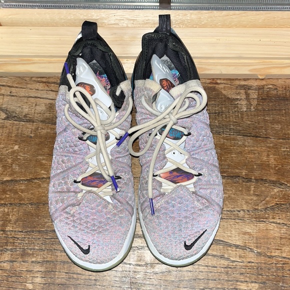 Nike Purple Lebron 18 basketball shoes